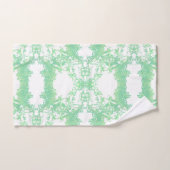 Mint- en turquoise-etnische versiering. handdoek (Handdoek)