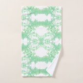 Mint- en turquoise-etnische versiering. handdoek (Handdoek)