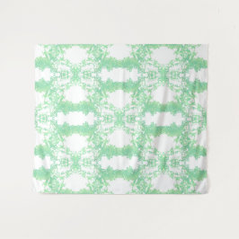 Mint- en turquoise-etnische versiering. wandkleed