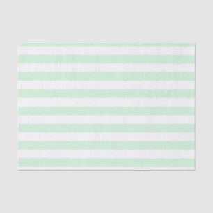 Mint- en witpapier met strips tissuepapier