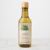 Mint Extract - Eigen label Wijn Etiket (Voorkant)