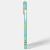 Mint Faux Gold Foil Arrows Patroon Case-Mate iPhone Case (Achterkant / Links)
