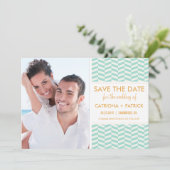 Mint Fishbone Pattern Sla de datummededelingen op Kaart (Staand voorkant)