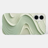 Mint Fluid Drift Telefoonhoes Case-Mate iPhone Case (Achterkant (horizontaal))