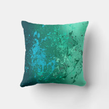 Mint Flurry Abstract Spat Kunst