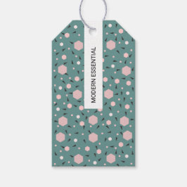 Mint Geo Editie Cadeaulabel