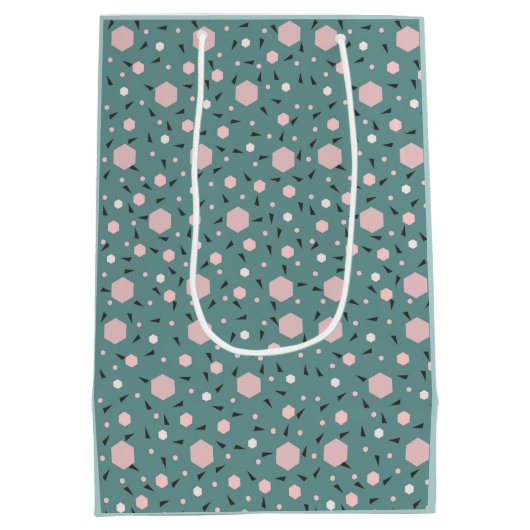 Mint Geo Edition Medium Cadeauzakje (Achterkant)