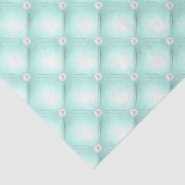 Mint getufte parels tissuepapier (Detail)