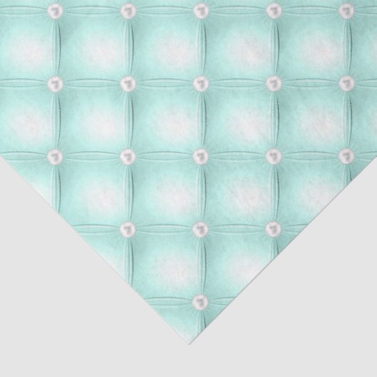 Mint getufte parels tissuepapier (Detail)