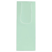 Mint Gift Bag Wijn Cadeautas (Voorkant)