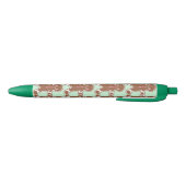 Mint Gingerbrood kerstkoekjes met schrijfpen Blauwe Inkt Pen (Bodem)