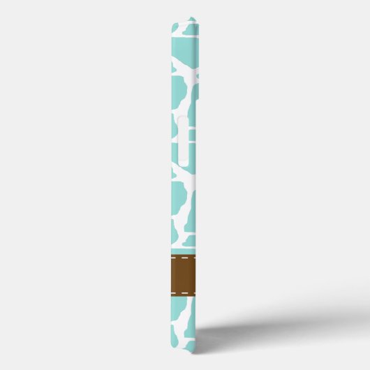 Mint Giraffe Patroon Case-Mate iPhone Case (Achterkant / Rechts)