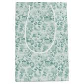 Mint Glam Leopard Print Medium Cadeauzakje (Voorkant)