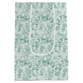 Mint Glam Leopard Print Medium Cadeauzakje (Achterkant)