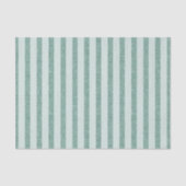 Mint Glam Stripes Tissuepapier (Voorkant)