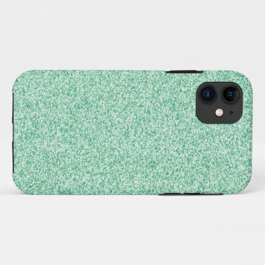 Mint Glitter Case-Mate iPhone Case (Achterkant (horizontaal))