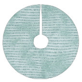  Mint Glitter Stripes       Kerstboom Rok (Voorkant)