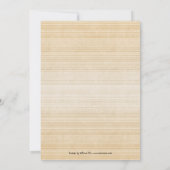 Mint Gold Twin Teddy Bear Baby shower Uitnodiging (Achterkant)