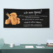 Mint & Gold Whisk Bakery Business ReOpening Spandoek (Beurs)