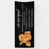 Mint & Gold Whisk Bakery Business ReOpening Spandoek (Verticaal)