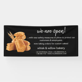 Mint & Gold Whisk Bakery Business ReOpening Spandoek
