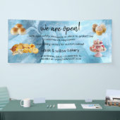 Mint & Gold Whisk Bakery Business ReOpening Spandoek (Beurs)