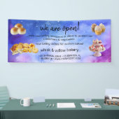 Mint & Gold Whisk Bakery Business ReOpening Spandoek (Beurs)