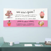 Mint & Gold Whisk Bakery Business ReOpening Spandoek (Beurs)