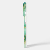 Mint & Goud Marmer Luxe Case-Mate iPhone Case (Achterkant / Links)