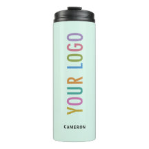 Mint Green 12 oz Tumbler Custom Logo Vacuum Verzeg