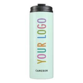 Mint Green 12 oz Tumbler Custom Logo Vacuum Verzeg Thermosbeker