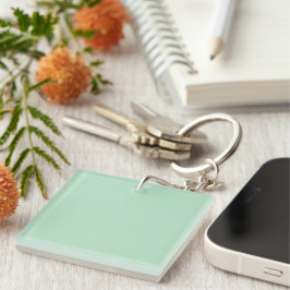Mint Green Acryl Sleutelhanger –