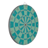 Mint Green And Teal Dartbord (Voorkant Links)