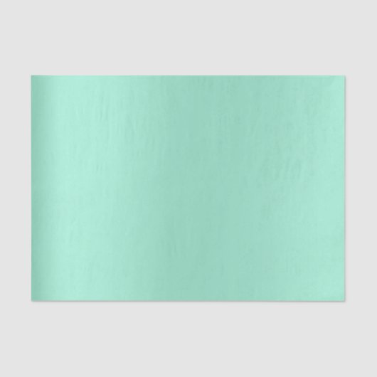Mint Green Aqua Tiffany Metallic Tissuepapier (Voorkant)