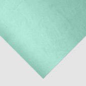 Mint Green Aqua Tiffany Metallic Tissuepapier (Detail)