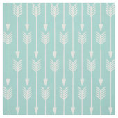 Mint Green Arrows Pattern Stof (Swatch)