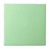 Mint Green #b4eeb4 Soft Fresh Modern Accent Tegeltje (Voorkant)