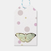 Mint Green Beauty Butterfly Cadeaulabel (Voorkant)