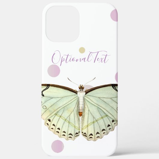 Mint Green Beauty Butterfly Case-Mate iPhone Case (Achterkant)