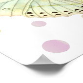 Mint Green Beauty Butterfly Poster (Hoek)