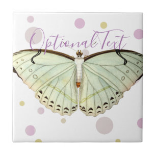 Mint Green Beauty Butterfly Tegeltje