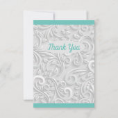  Mint Green Bedankkaart (Voorkant)