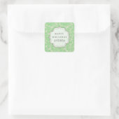 Mint Green Birthday Dessert Table Gift Label Label (Tas)