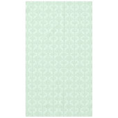 Mint-Green Bloemendamast Tafelkleed (Voorkant)