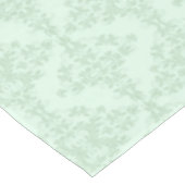 Mint-Green Bloemendamast Tafelkleed (Gekanteld)