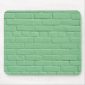 Mint Green Brick Wall Muismat (Voorkant)