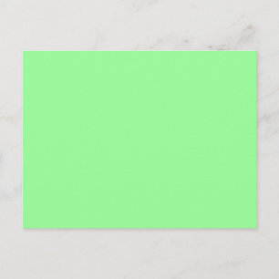 Mint Green Briefkaart