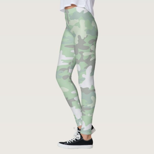 Mint Green Camo Leggings (Links)