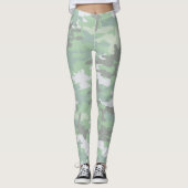 Mint Green Camo Leggings (Voorkant)