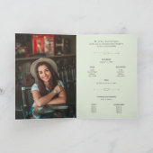 Mint Green Charro Silhouette Quinceanera (Binnen)